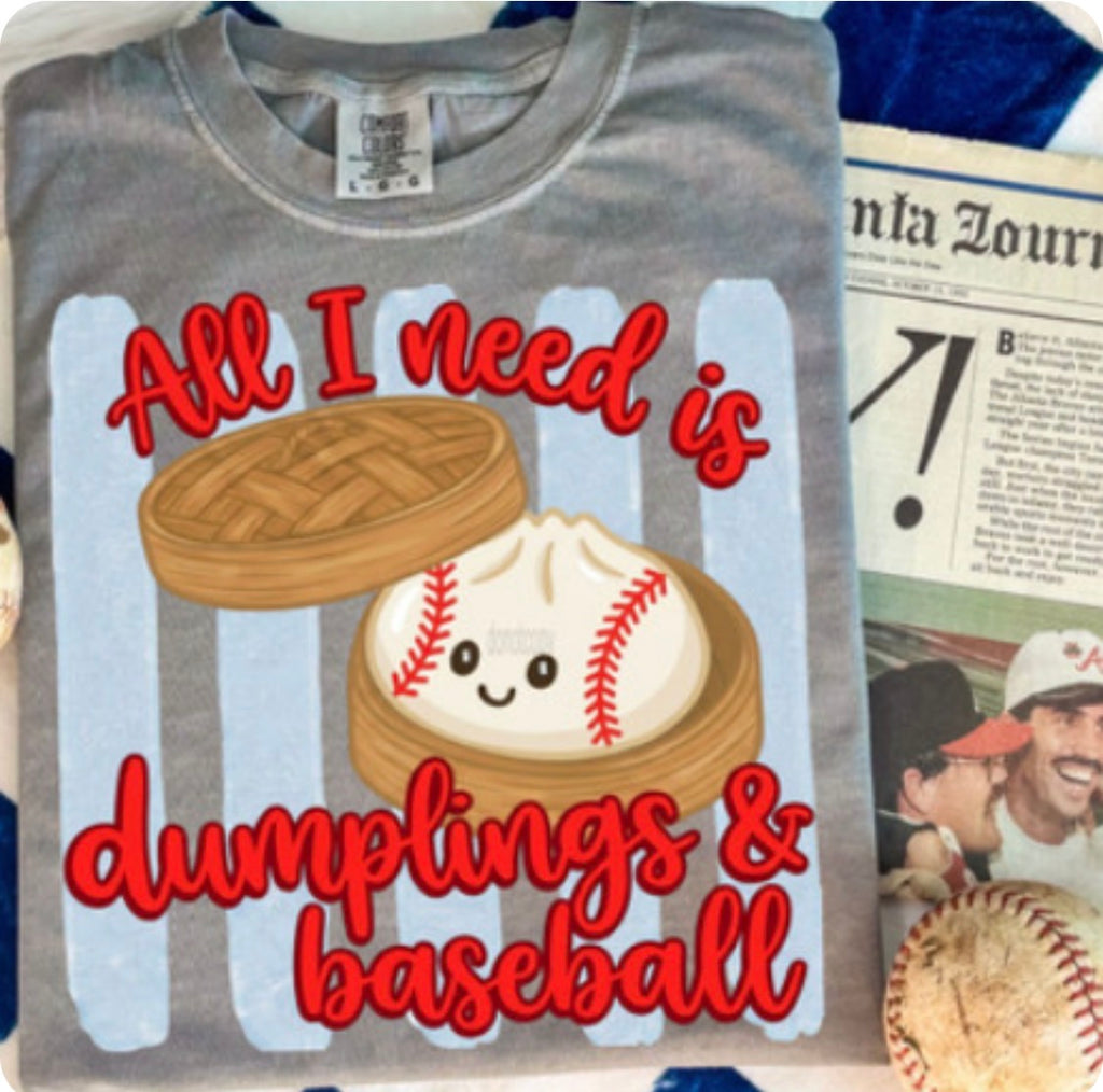Dumplings and Baseball